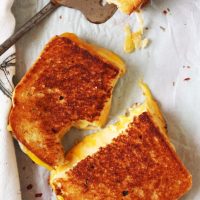 Fancy Schmancy Asiago Grilled Cheese Sandwich