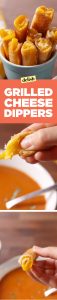 grilled cheese soup dippers