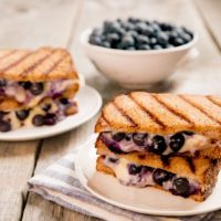 BLUEBERRY GRILLED CHEESE