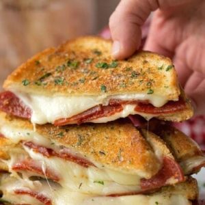 Pepperoni Pizza Grilled Cheese