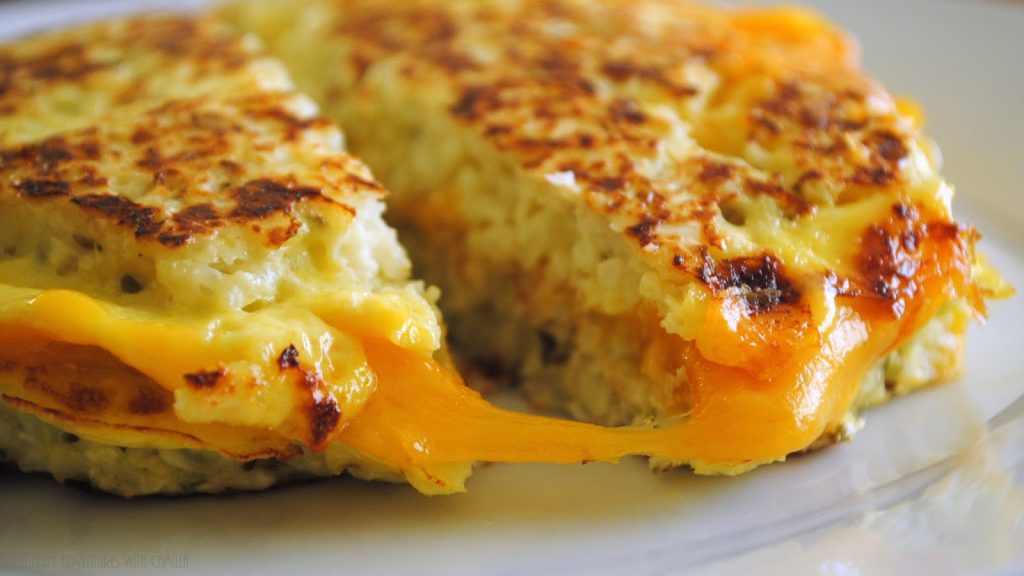 Cauliflower Grilled Cheese