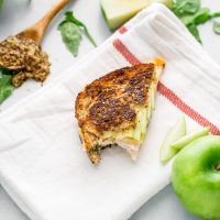 SMOKED GOUDA AND GRANNY SMITH GRILLED CHEESE