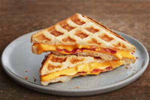 Waffled Grilled Cheese