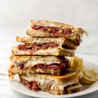 CORNED BEEF GRILLED CHEESE