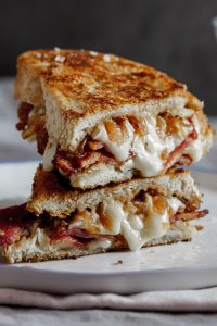 Bacon Brie Grilled Cheese