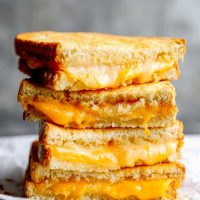 AIR FRYER GRILLED CHEESE