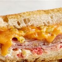 HAM AND PIMIENTO GRILLED CHEESE