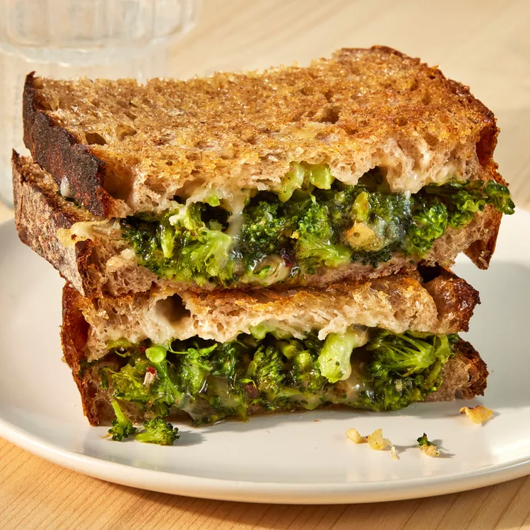 Broccoli Grilled Cheese