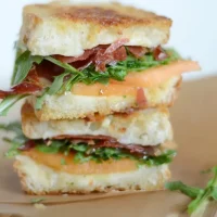 PROSCIUTTO & MELON GRILLED CHEESE