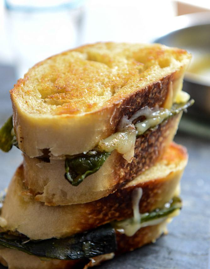 Poblano Grilled Cheese