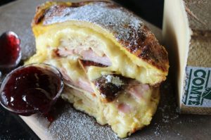 Monte Cristo Sandwich with Comte Cheese